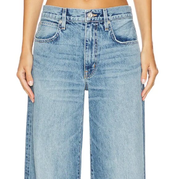 SLVRLAKE Demin Jeans - Selena Wide Leg - Wildest Dreams - Picture 8 of 9